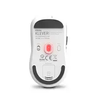 Krom Klever ratón Juego mano derecha RF inalámbrico Óptico 10000 DPI