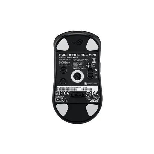 ASUS ROG Harpe Ace Mini ratón Juego Ambidextro RF Wireless + Bluetooth + USB Type-