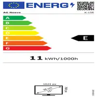 AG Neovo X-15E pantalla para PC 38,1 cm (15") 1024 x 768 Pixeles XGA LED Blanco