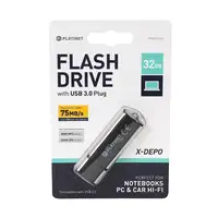 Platinet PMFU332 unidad flash USB 32 GB USB tipo A 3.2 Gen 1 (3.1 Gen 1) Negro