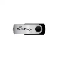 MediaRange MR907 unidad flash USB 4 GB USB Type-A / Micro-USB 2.0 Negro, Plata