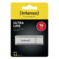 Intenso Ultra Line unidad flash USB 16 GB USB tipo A 3.2 Gen 1 (3.1 Gen 1) Plata