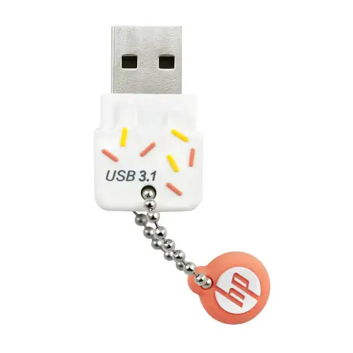 HP x778w unidad flash USB 32 GB USB tipo A 3.2 Gen 1 (3.1 Gen 1) Naranja, Blanco