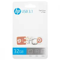 HP x778w unidad flash USB 32 GB USB tipo A 3.2 Gen 1 (3.1 Gen 1) Naranja, Blanco