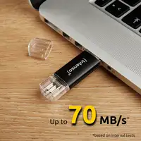 Intenso 3539480 unidad flash USB 32 GB USB Type-A / USB Type-C 3.2 Gen 1 (3.1 Gen
