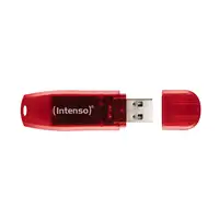 Intenso Rainbow Line unidad flash USB 128 GB USB tipo A 2.0 Rojo, Transparente