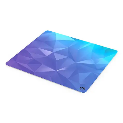 ENDORFY Crystal Blue L Alfombrilla de ratón para juegos Negro, Azul