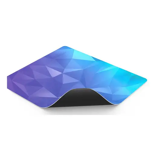 ENDORFY Crystal Blue L Alfombrilla de ratón para juegos Negro, Azul