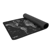 NATEC Time Zone Map Maxi Negro, Gris