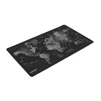 NATEC Time Zone Map Maxi Negro, Gris