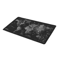 NATEC Time Zone Map Maxi Negro, Gris
