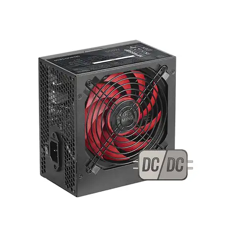Mars Gaming MPIII550P, Fuente Alimentación PC ATX 550W, 5 Años de Garantía, 85% Ef