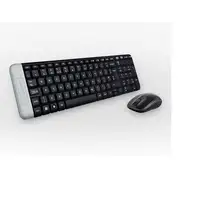 Logitech Wireless Combo MK220 teclado Ratón incluido Hogar USB Portugués Negro