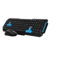 3GO COMBODRILEH2 teclado Ratón incluido Juego USB QWERTY Negro