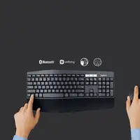 Logitech 920-008221 teclado Ratón incluido Universal RF Wireless + Bluetooth QWERT