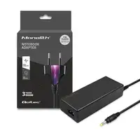 Qoltec 51038 adaptador e inversor de corriente Interior 65 W Negro