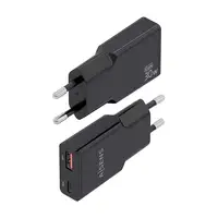 AISENS ASCH-30W2P047-BK cargador de dispositivo móvil Cámara digital, MP3, MP4, Te