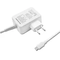 Qoltec 51039 adaptador e inversor de corriente Interior 65 W Blanco