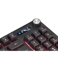 Mars Gaming MKREVOPT, Teclado H-Mech Compacto TKL y Pad Numérico, Iluminación Full