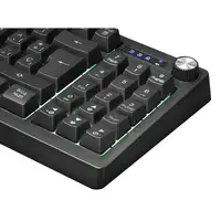 Mars Gaming MKREVOPT, Teclado H-Mech Compacto TKL y Pad Numérico, Iluminación Full