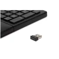 Kensington Pro Fit Ergo teclado Universal RF inalámbrica + USB QWERTZ Alemán Negro