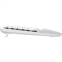 Logitech Wave Keys for Mac teclado Hogar / Oficina Bluetooth QWERTZ Alemán Blanco