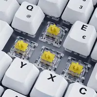 Sharkoon SKILLER SGK50 S3 PBT teclado Juego USB QWERTZ Alemán Blanco