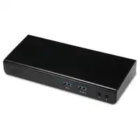 2-Power DOC0101A base para portátil y replicador de puertos Acoplamiento Negro