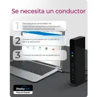 ICY BOX IB-DK2251AC Alámbrico USB 3.2 Gen 2 (3.1 Gen 2) Type-A Negro