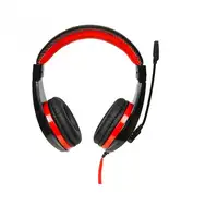 iBox SHPI1528MV auricular y casco Auriculares Alámbrico Diadema Juego Negro, Rojo