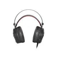 GENESIS Neon 360 Auriculares Alámbrico Diadema Juego Negro, Rojo