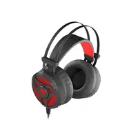 GENESIS Neon 360 Auriculares Alámbrico Diadema Juego Negro, Rojo