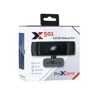 ProXtend X501 Full HD PRO cámara web 2 MP 1920 x 1080 Pixeles USB 2.0 Negro