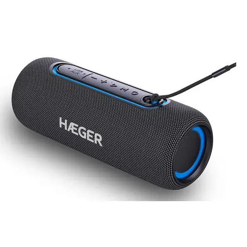 Haeger SP-10W.003A altavoz portátil o de fiesta Altavoz portátil estéreo Negro