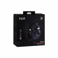 Inca IGK-TX12 auricular y casco Auriculares Alámbrico Diadema Juego USB tipo A Neg