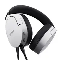 Trust GXT 489W FAYZO Auriculares Alámbrico Diadema Juego Negro, Blanco