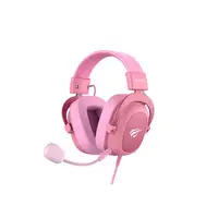Havit 6950676215465 auricular y casco Auriculares Alámbrico Diadema Juego Rosa