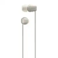 Sony WI-C100 Auriculares Inalámbrico Dentro de oído Llamadas/Música Bluetooth Beig