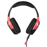 Konix Naruto KX AKATSUKI HEADSET Auriculares Alámbrico Diadema Juego Negro, Rojo