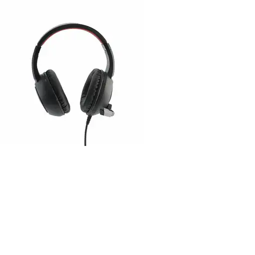 MediaRange MRGS301 auricular y casco Auriculares Alámbrico Diadema Juego Negro, Ro