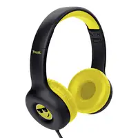 Trust Nouna Auriculares Alámbrico Diadema Llamadas/Música Negro, Amarillo