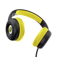 Trust Nouna Auriculares Alámbrico Diadema Llamadas/Música Negro, Amarillo