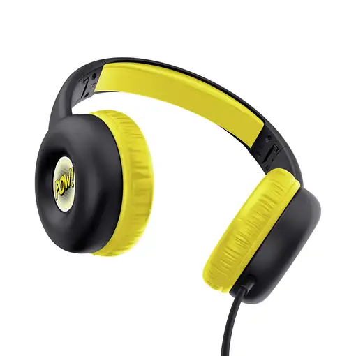 Trust Nouna Auriculares Alámbrico Diadema Llamadas/Música Negro, Amarillo