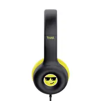 Trust Nouna Auriculares Alámbrico Diadema Llamadas/Música Negro, Amarillo