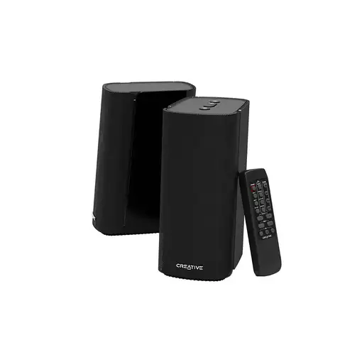 Creative Labs T100 Rango completo Negro Inalámbrico y alámbrico 20 W