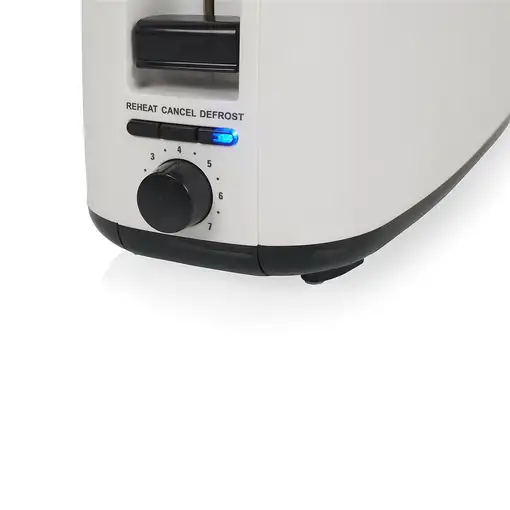 Tristar BR-1057 tostadora 7 4 rebanada(s) 1400 W Blanco
