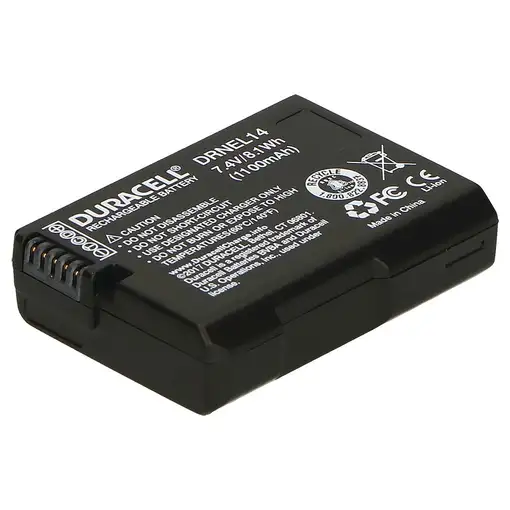 Duracell DRNEL14 batería para cámara/grabadora Ión de litio 1100 mAh