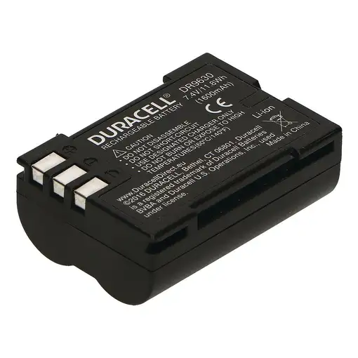 Duracell DR9630 batería para cámara/grabadora Ión de litio 1600 mAh