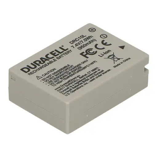 Duracell DRC10L batería para cámara/grabadora Ión de litio 950 mAh
