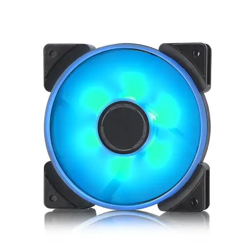 Fractal Design Prisma AL-12 PWM Carcasa del ordenador Ventilador 12 cm Negro, Blan